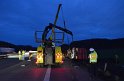 Bierlaster umgestuerzt A 3 Rich Frankfurt Hoehe AS Lohmar P172